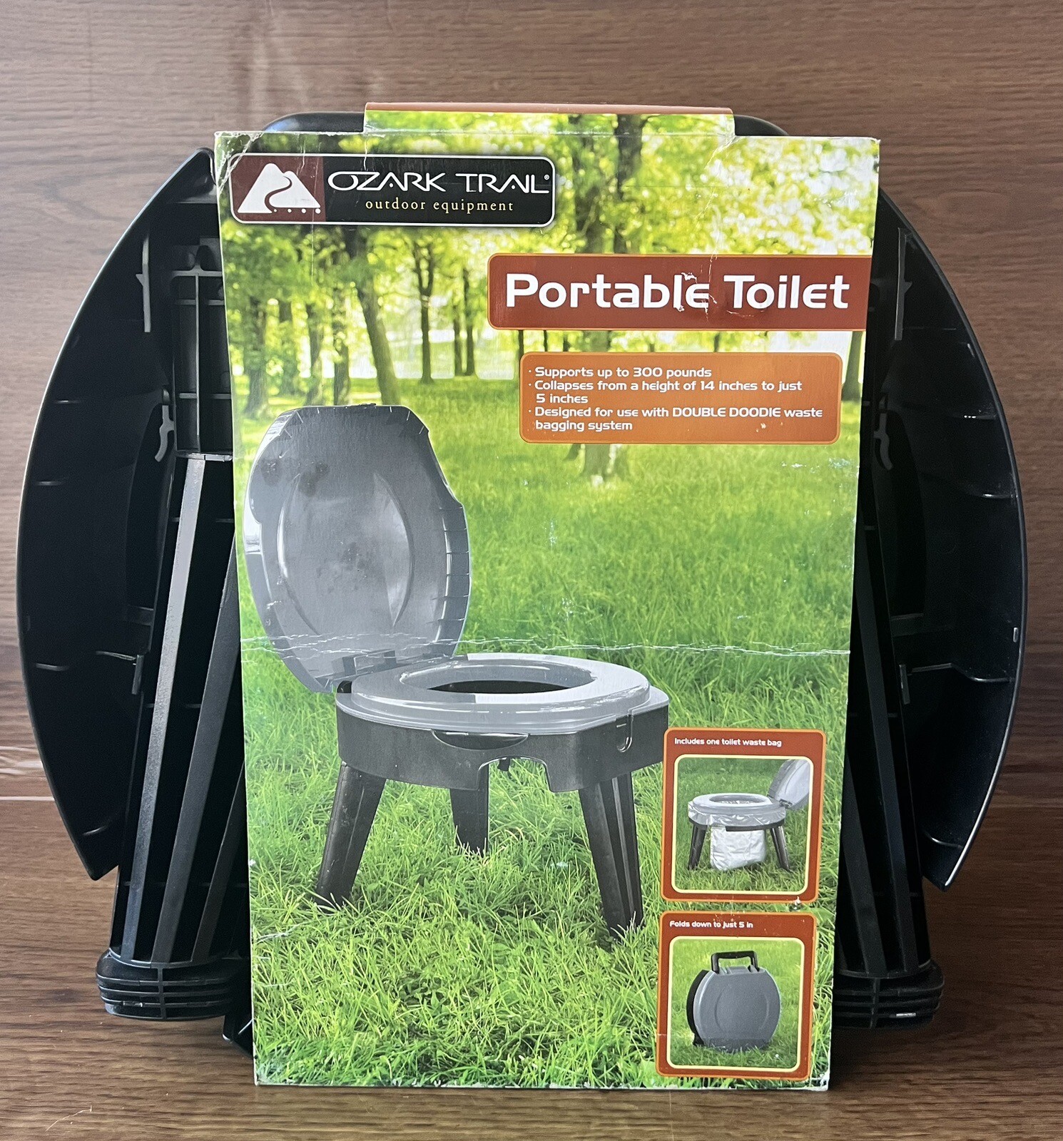Ozark Trail Portable Toilet Outdoor Equipment New