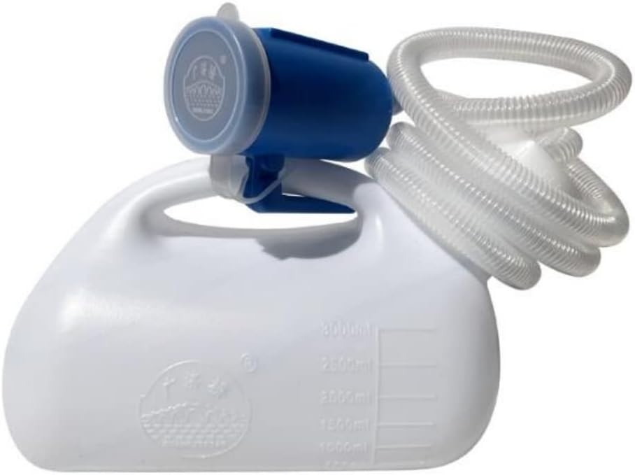 Men’s Portable Urinal with Long Tube – Perfect for Travel and Bedside