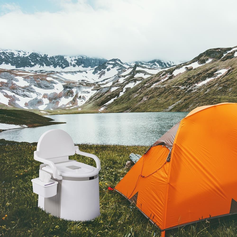 20L Outdoor Portable Toilet Portable Travel Toilet Camping Hiking