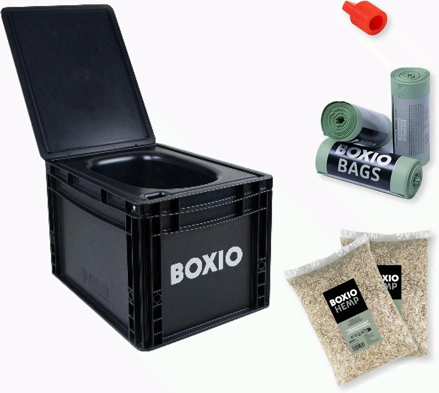 BOXIO TOILET Plus Portable Composting Car Camping Toilet Made in Germany