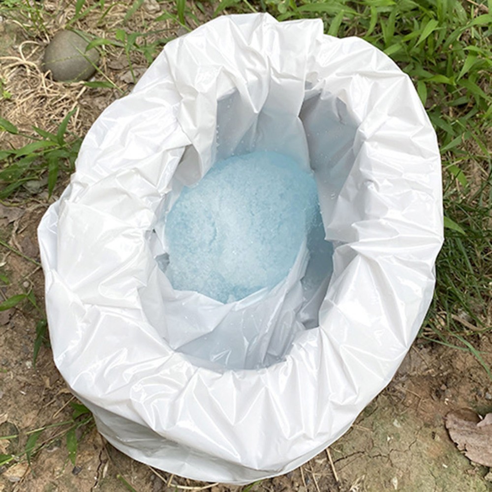 10~50x Portable Toilet Powder Rapid Poo Gel Poo Urine Powder for Camping Hiking
