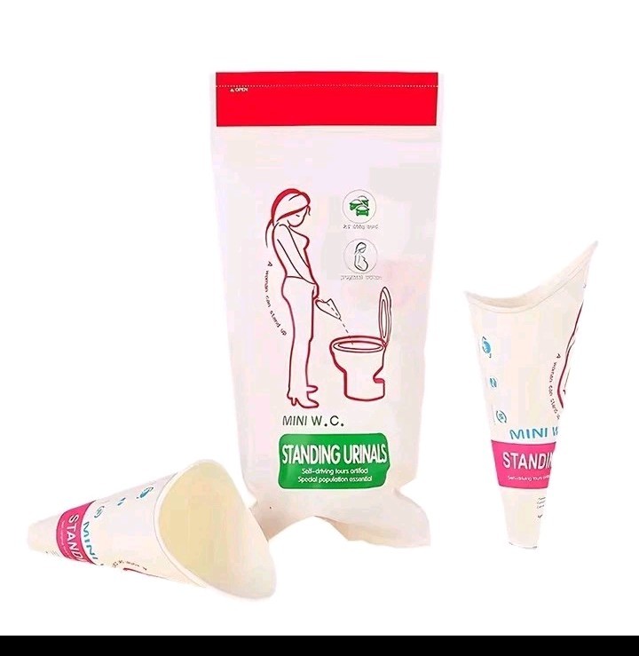 10PCS Disposable Female Urinal Portable Paper Funnel Women Travel Camping…