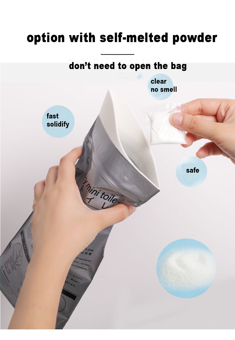 Pack of 10 Disposable Urinal Bags Camping Pee Bags Unisex Urine Bag Vomit Bag