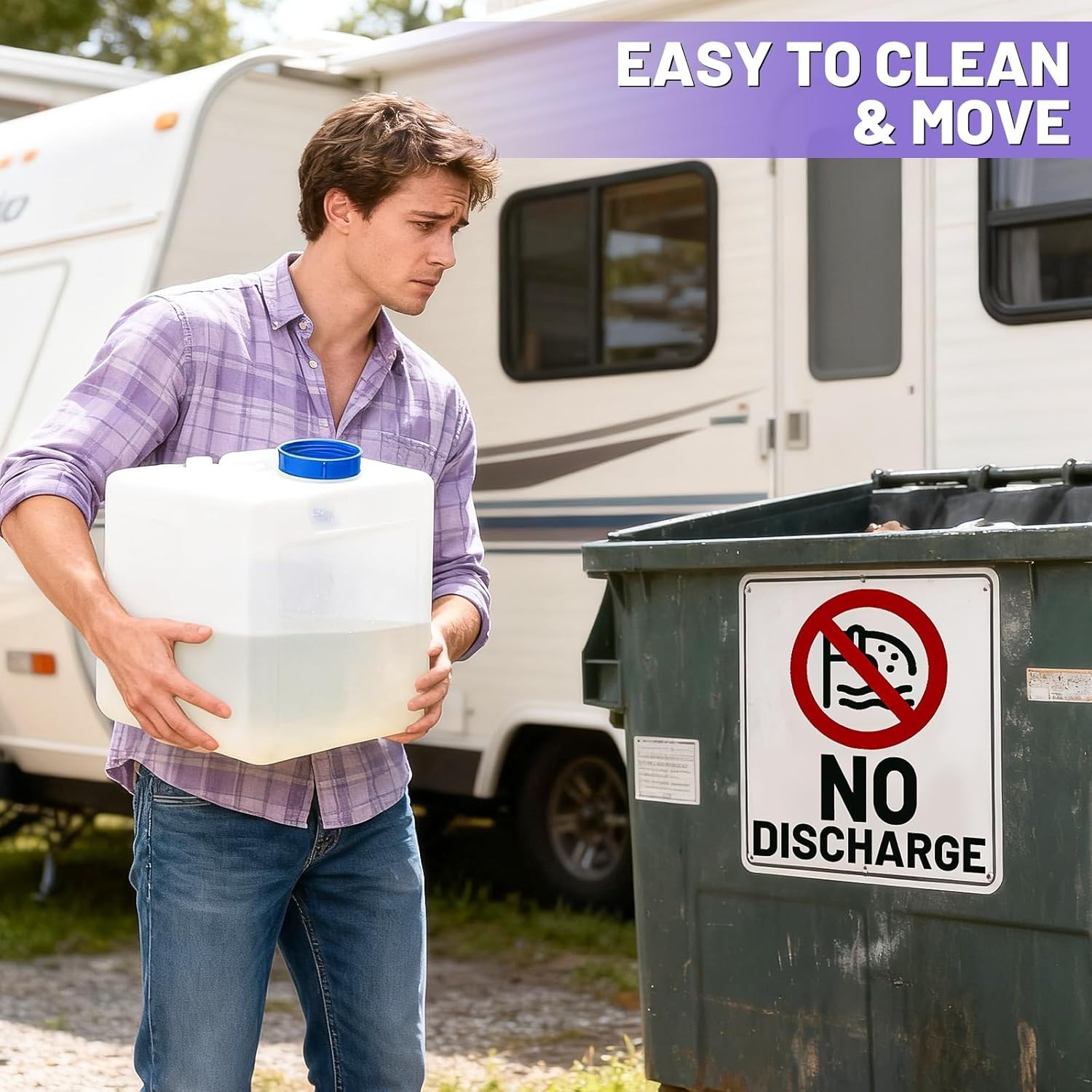 Portable Toilet Gel, Poo Powder for Portable Toilet, Camping Toilet Gel, Pee Pow