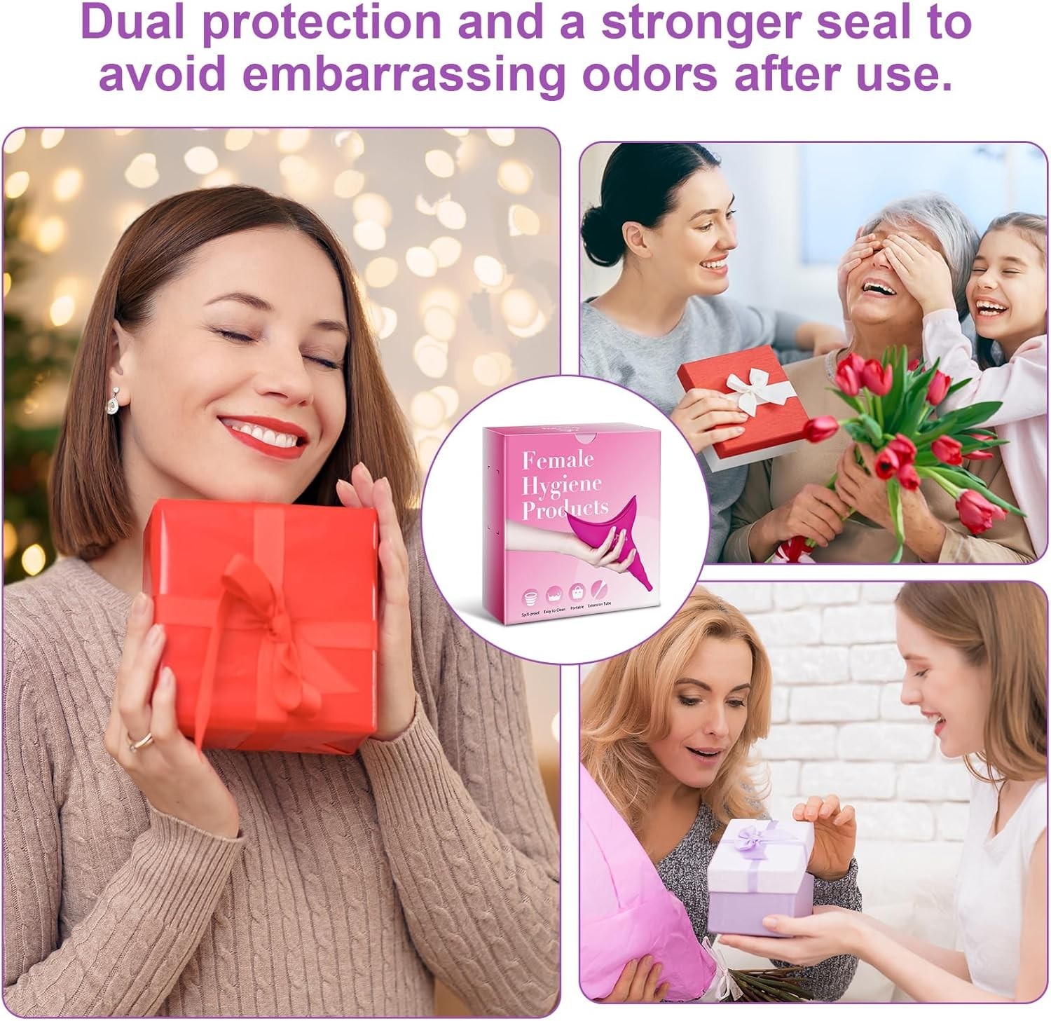 Emergency Hygiene Solution: Women’s Portable Urinal with Long Spout Design