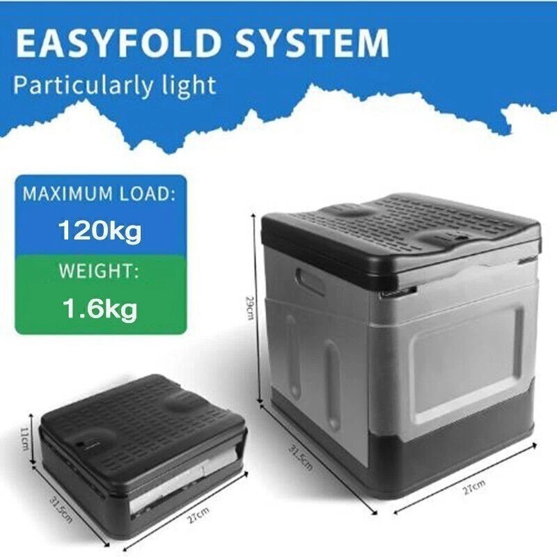 20L Portable Folding Toilet Car Outdoor Travel Potty for Camping Hiking Beach US