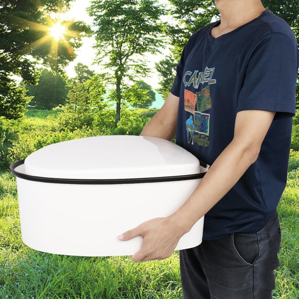 Camping Hygiene Portable 5L Toilet Indoor Outdoor Potty Commode us