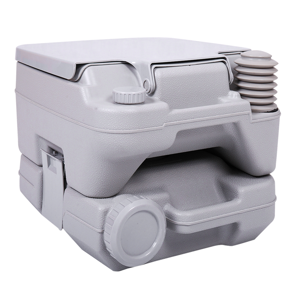 2.6 Gallon Portable Toilet Flush Commode Potty Outdoor Indoor Travel Camping