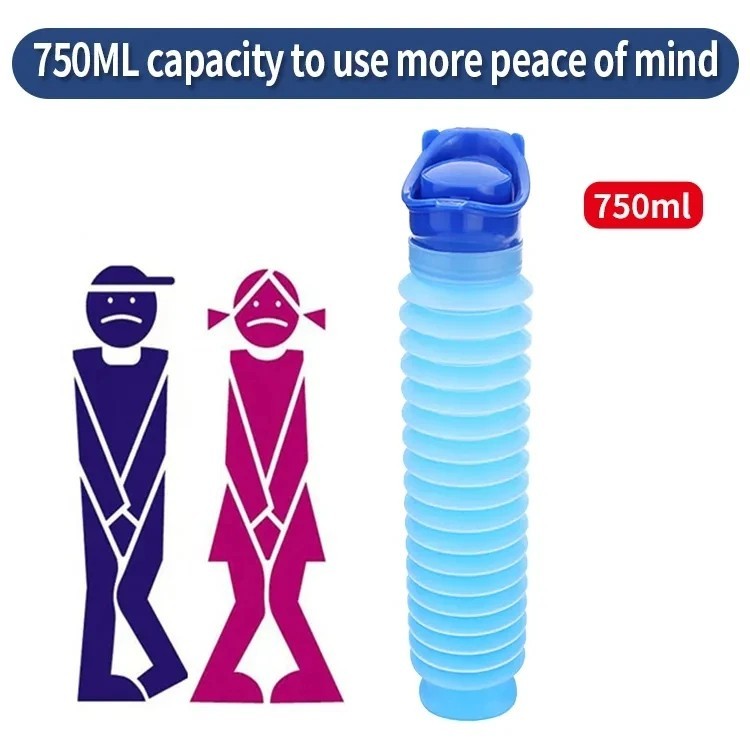 Male Female Portable Urinal Travel Camping Car Toilet Pee Bottle Emergency Kits