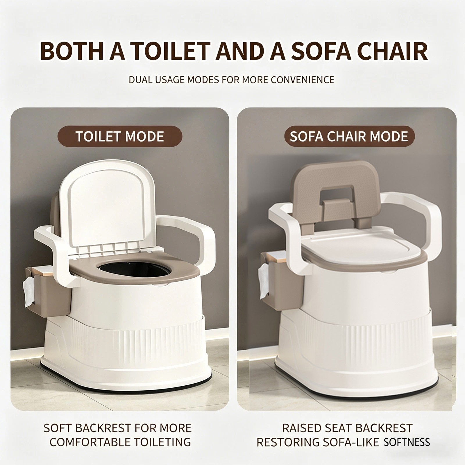 6L Portable Folding Toilet Car Outdoor Travel Potty for Camping Hiking Beach US