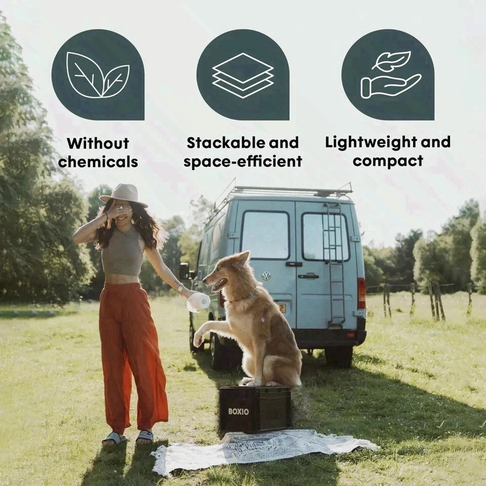 BOXIO TOILET Portable Camping Toilet – Separating Eurobox Design Freeship USA