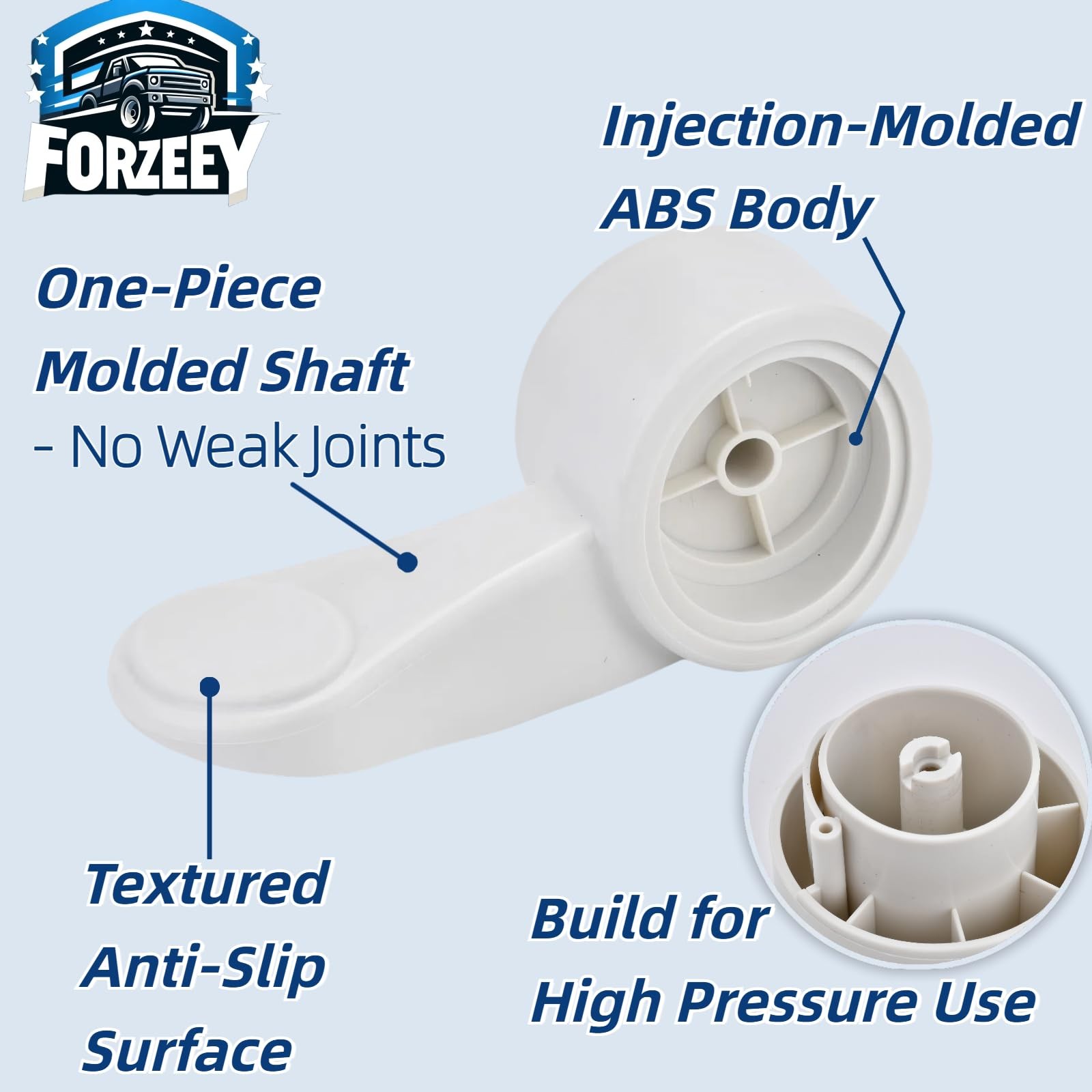 FORZEEY RV Toilet Foot Pedal Replacement fit for Dometic 300 310 320 321 Series