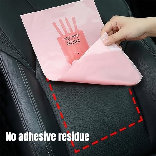 120pcs Car Trash Bag, Stick-on Disposable Trash Bag | Leakproof Vomit Bags