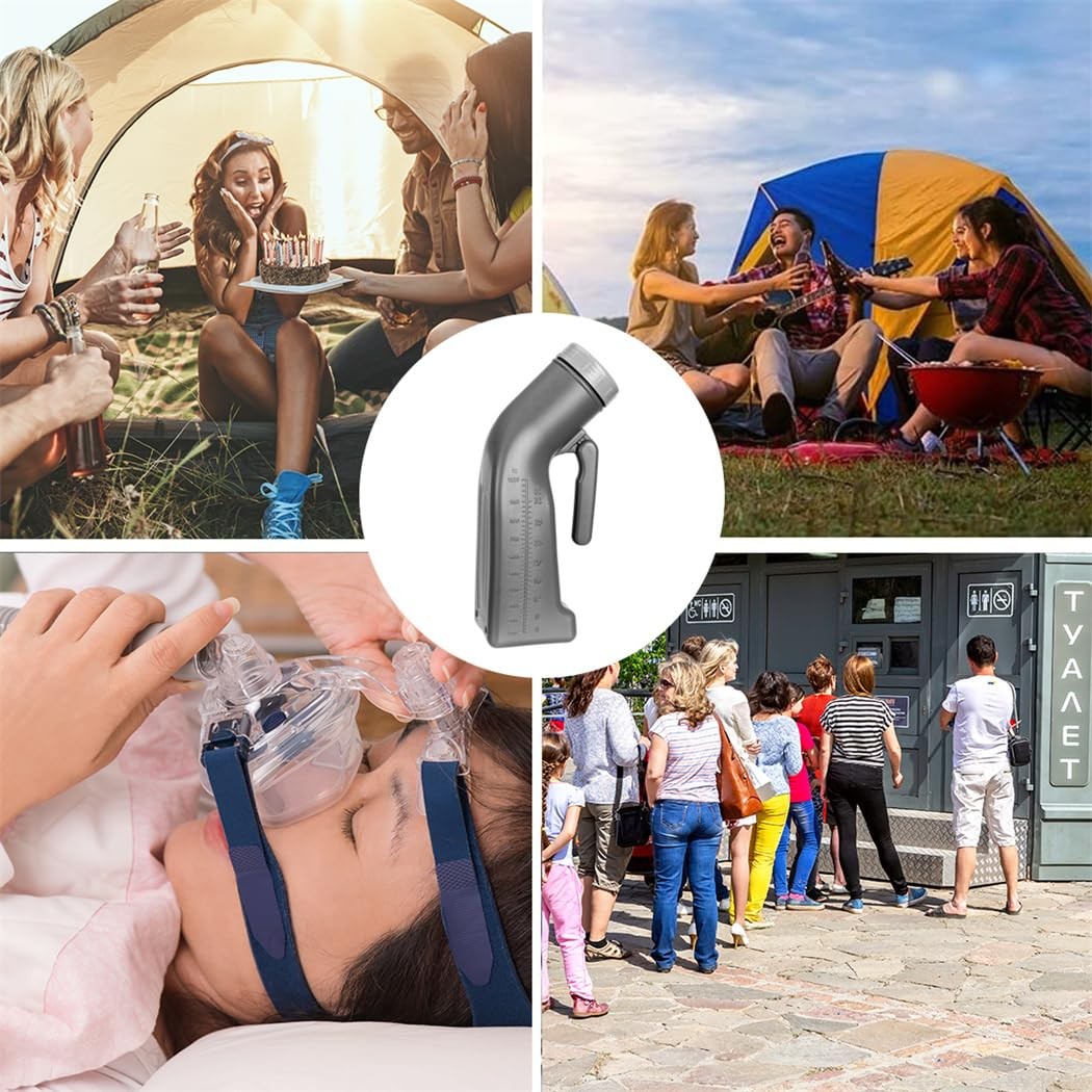 Urinals for Men Urinal Bottles Pee Bottle Camping Portable Toilet Spill Proof