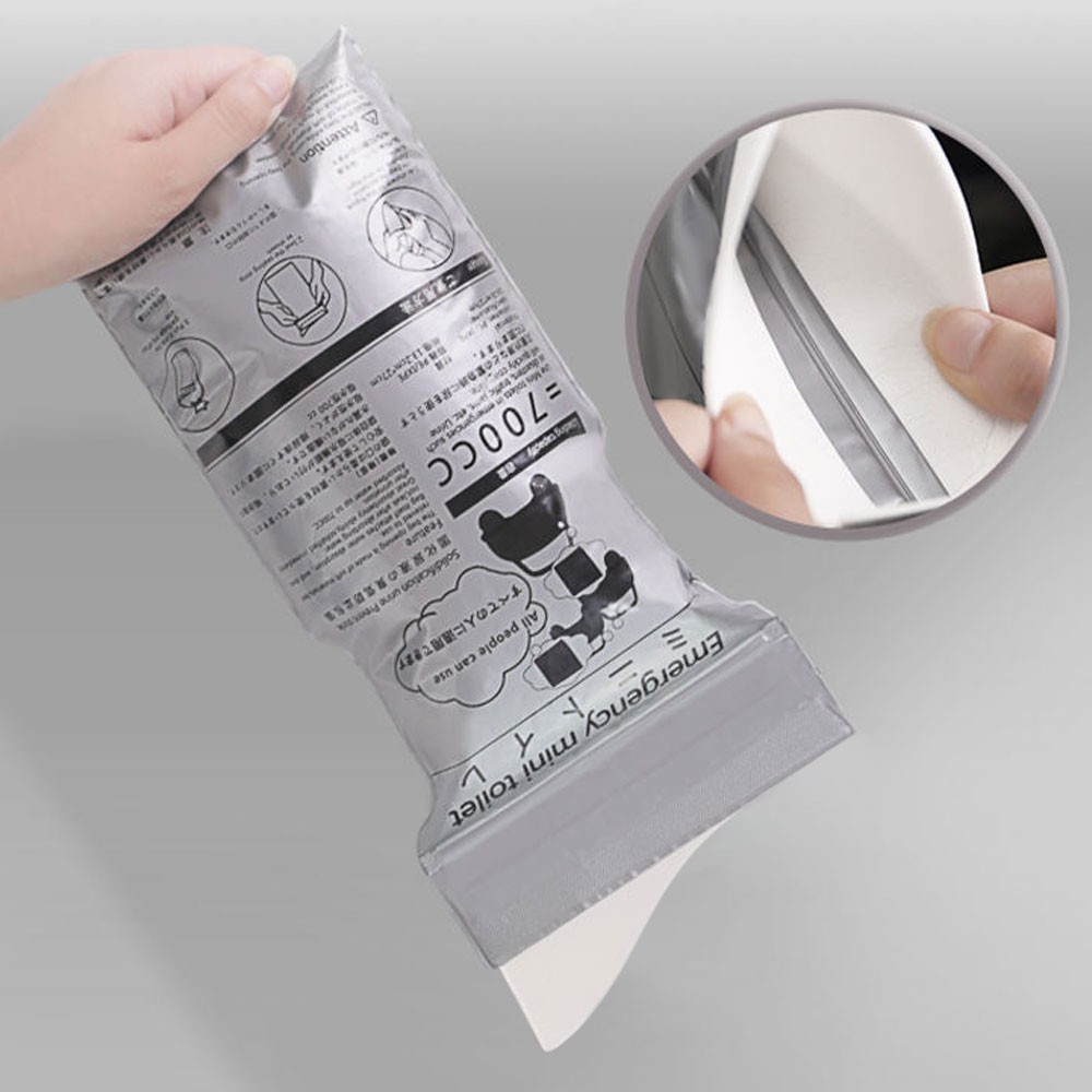 10/20PCS Disposable Urinal Bags Camping Pee Bags Unisex Urine Bag Vomit Bag JQ