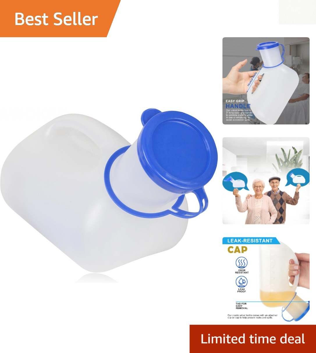 32oz Leak-Proof Portable Urinal Bottle – Ideal for Travelers & Outdoor Lovers