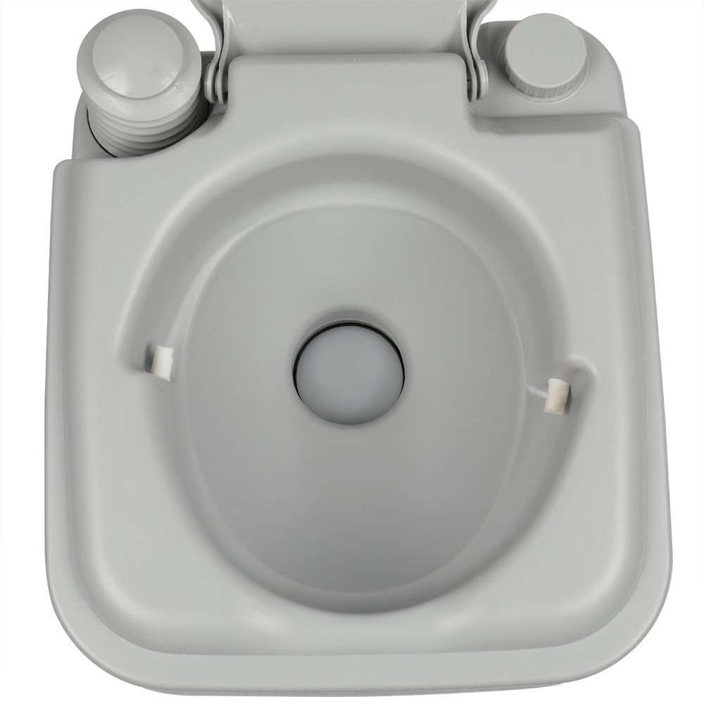 Portable Toilet 2.8 Gallon 10L Flush Outdoor Camping Toilet Potty Travel Car SUV