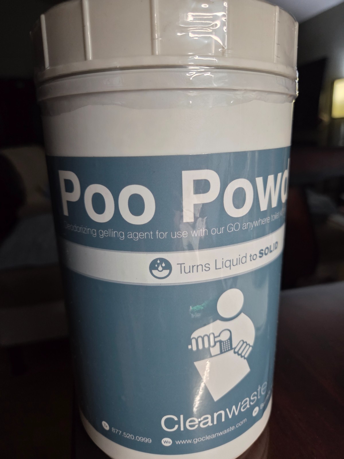 Large Bulk Poo Powder Waste Treatment – 120 Scoops, 70 oz