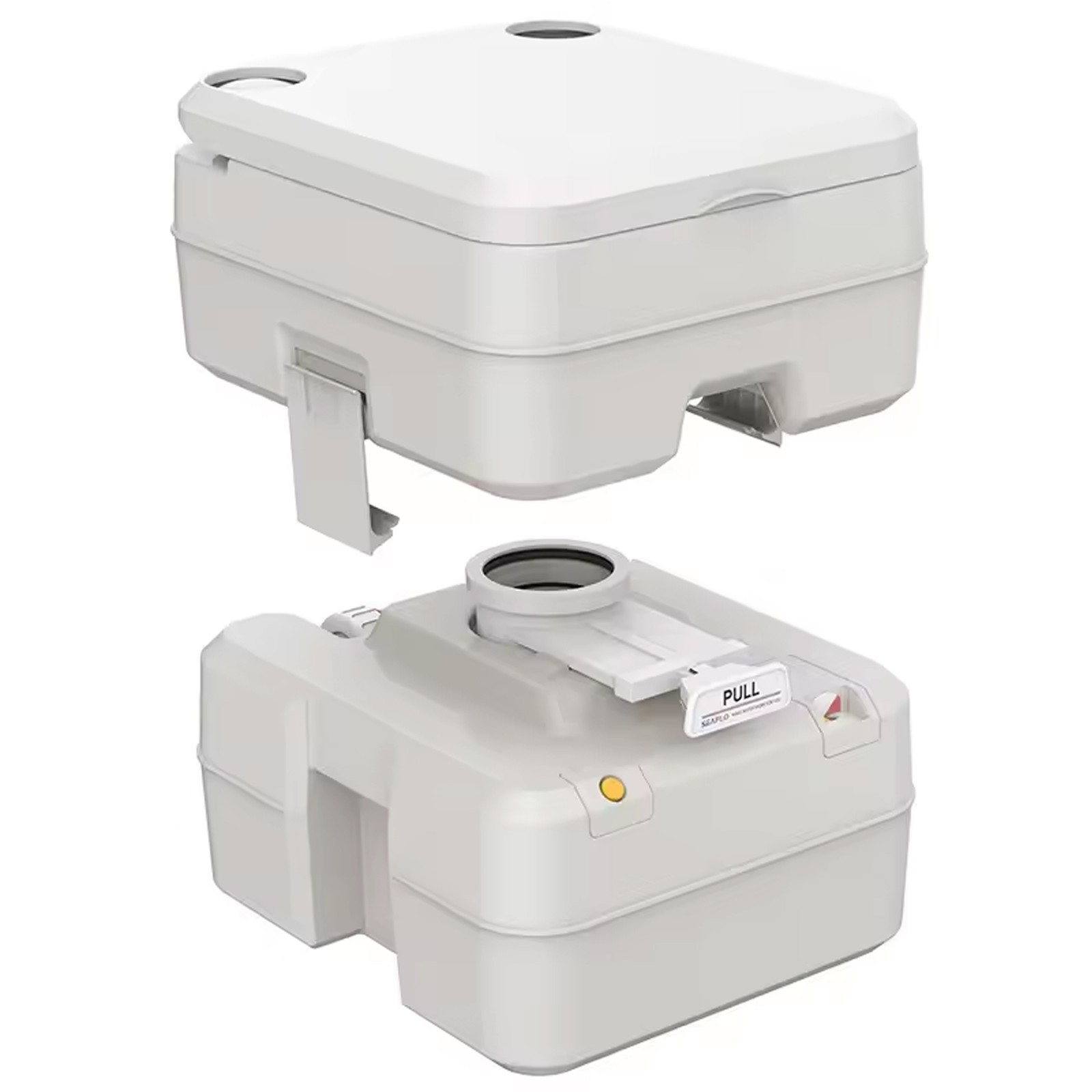 Pressurized 3-Outlet Flush 20L Toilet Portable Camper Parts Truck Camper Part US