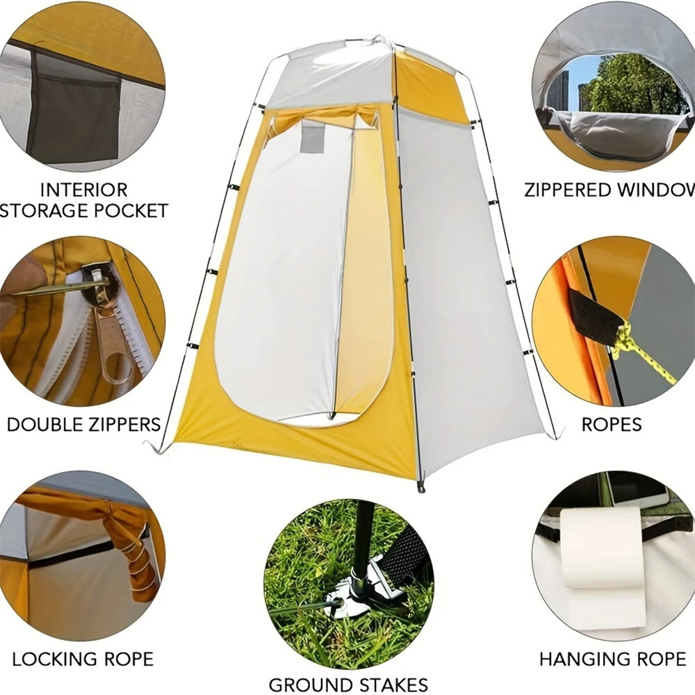Pop Up Privacy Shower Tent Portable Outdoor Shower Tent ,Portable Folding Toilet