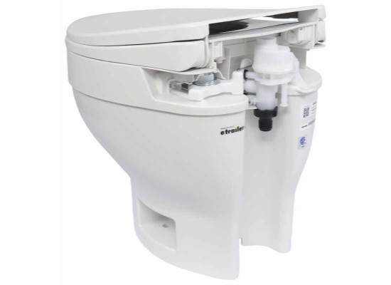 Thetford Aqua-Magic VI RV Toilet – Low Profile – Round Bowl – Slow Close Lid – W