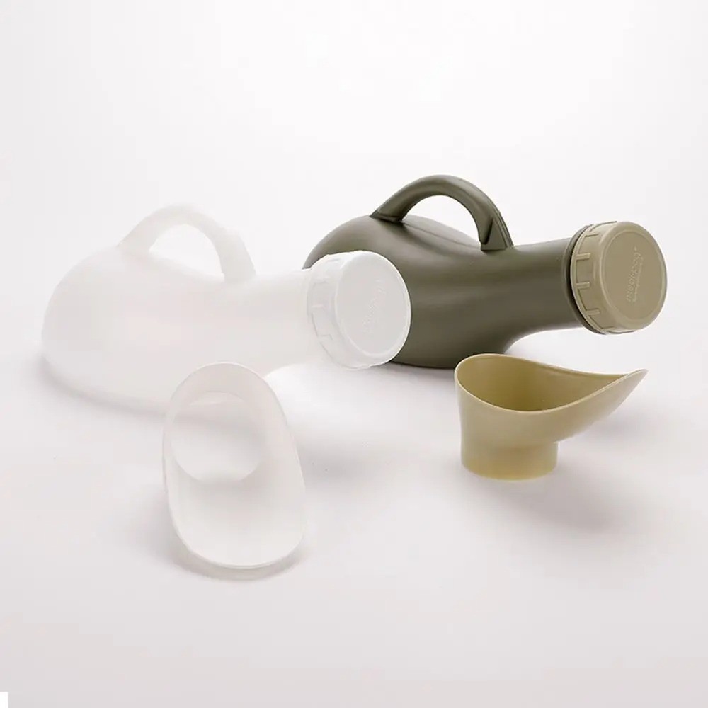 Portable Urinal Bottle with Cap for Men Travel Camping Car Pee Aid