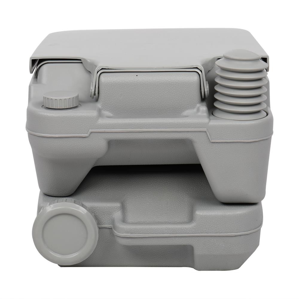 Portable Toilet 10L 2.6 Gallon Camping Toilet Flush Travel Potty Indoor/Outdoor