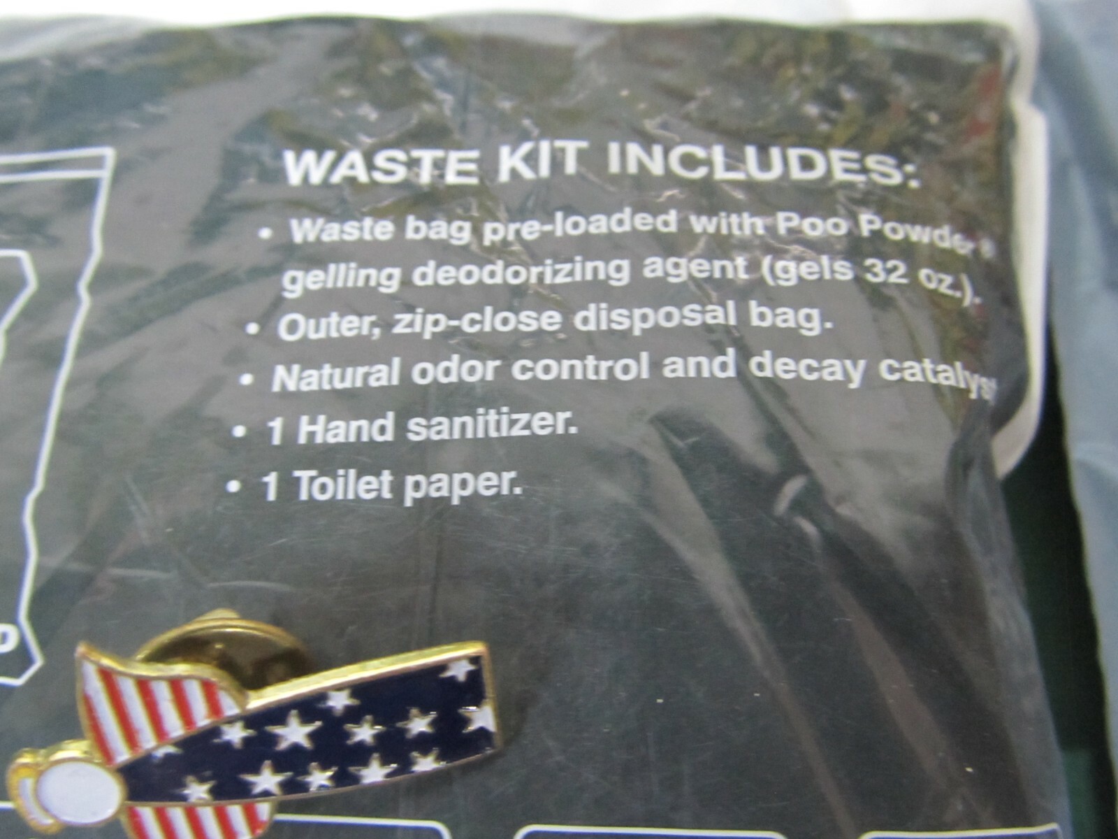 CLEANWASTE GO ANYWHERE TOILET WASTE KITS WAG BAG PORTABLE CAMPING HIKING 12 PACK