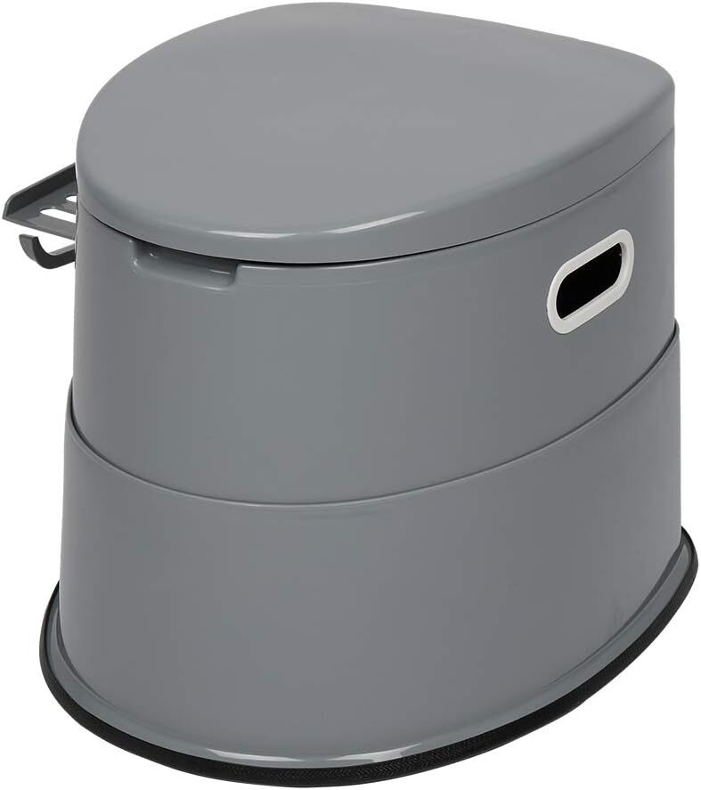 New Porta Potty Portable Toilet Camping Detachable Inner Bucket w/Paper Holder