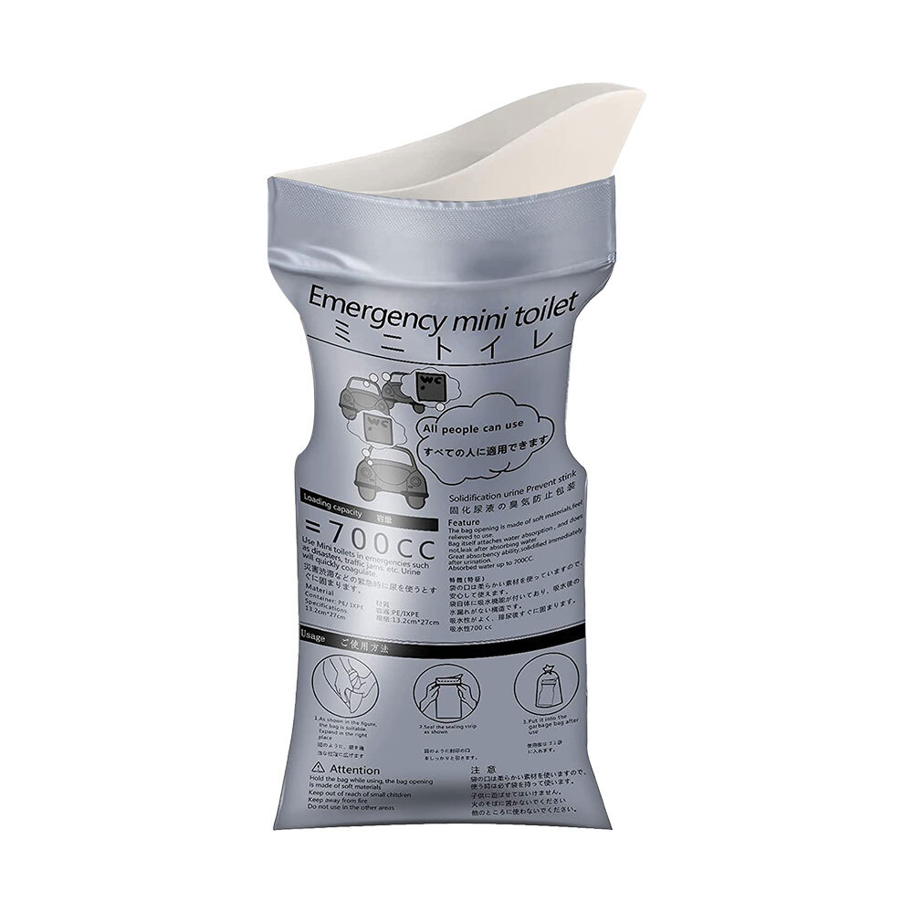 10~50PCS 700ml Disposable Emergency Pee Bag Unisex Toilet Car Urine Vomit Bag US