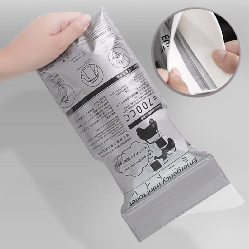 10Pcs 700ml Emergency Urinal Bag For Car Travel Camping Disposable Vomiting Bag