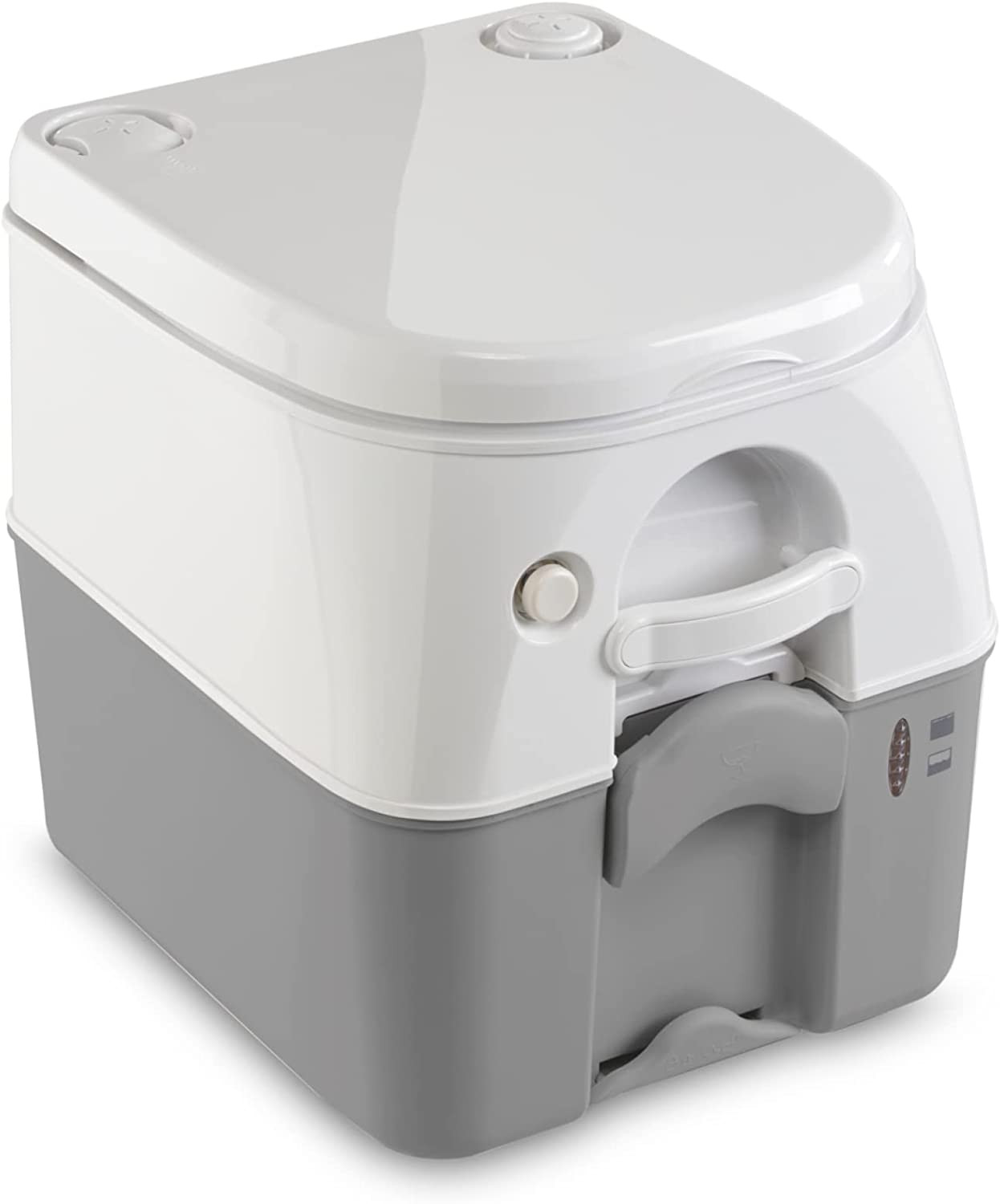 301097606 Portable Toilet 5.0 Gallon, Gray
