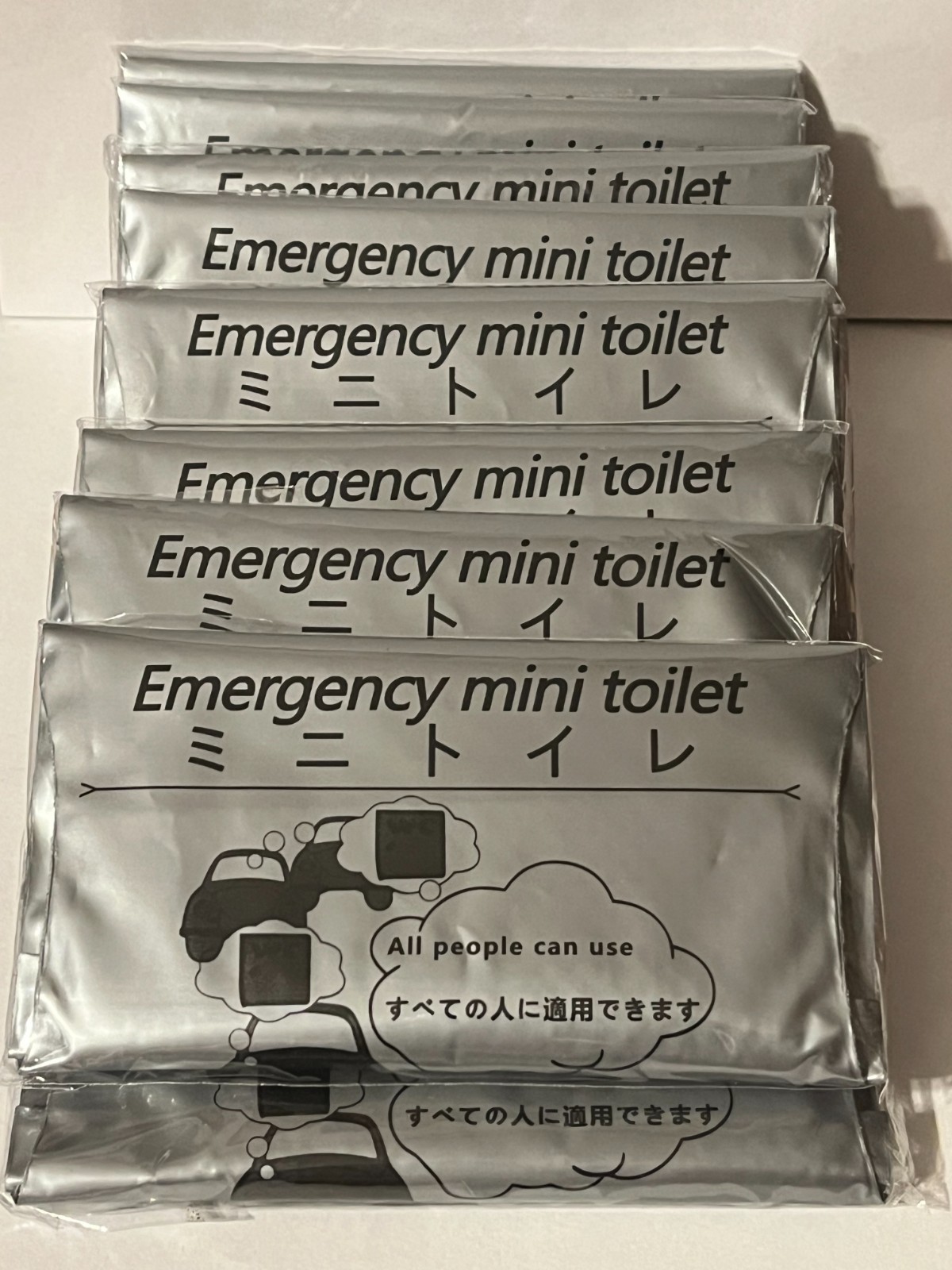 10Pcs 700cc Urine Bag Emergency Mini Toilet Unisex Disposable – Vomit Size