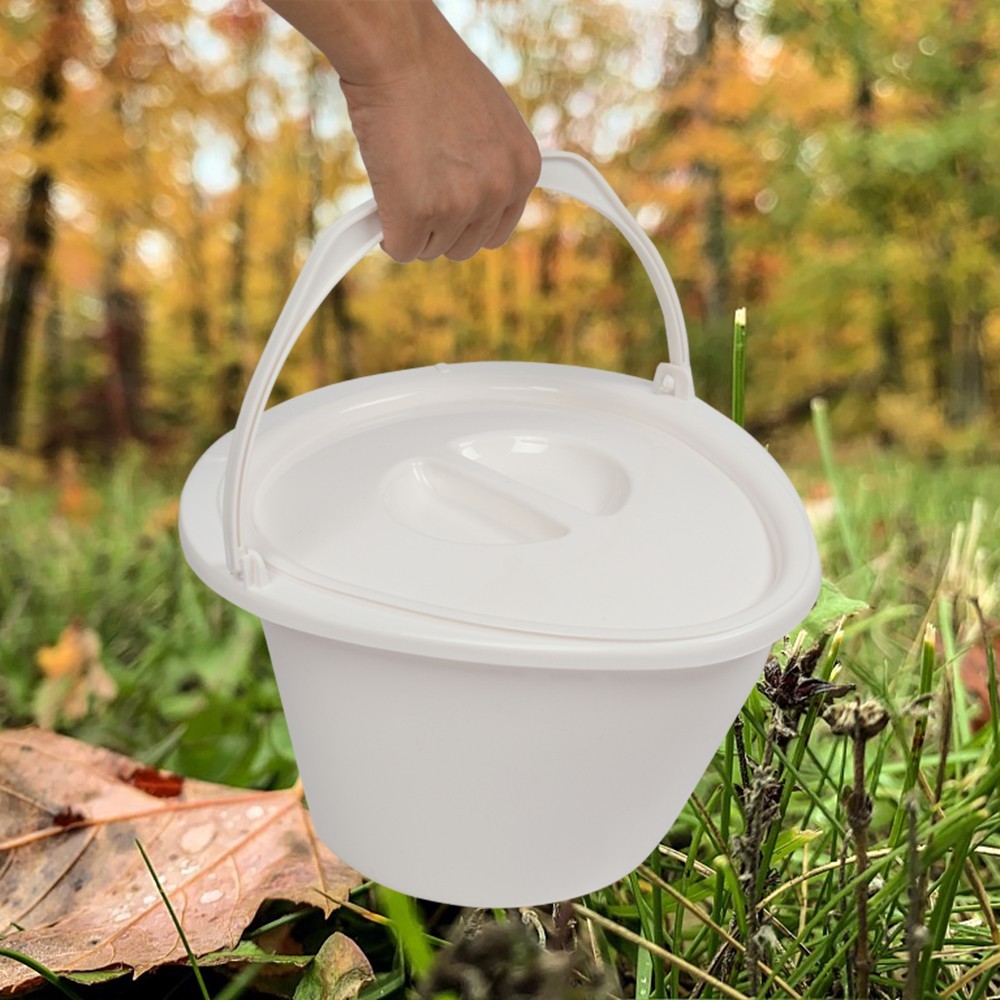 Camping Hygiene Portable Detachable 5L Travel Seat Toilet Indoor Outdoor Commode