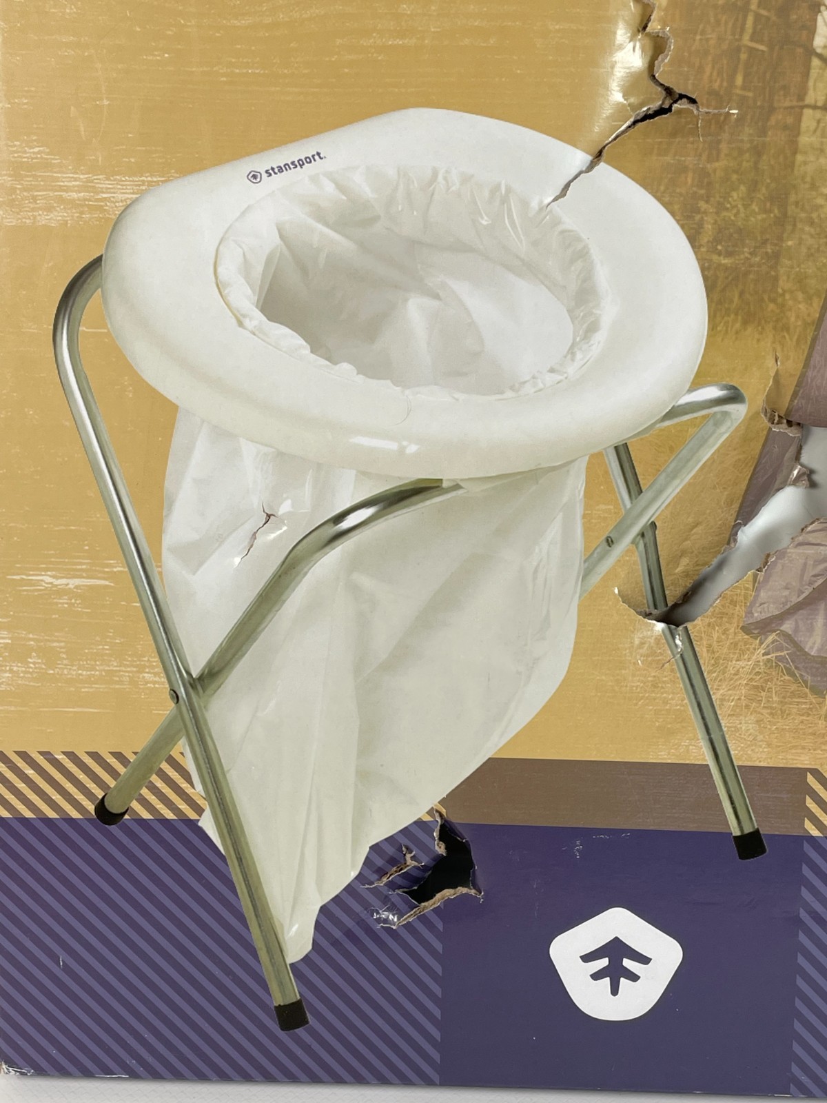 Stansport Portable Toilet – Camping, Travel, Emergencies – Heavy Duty NEW