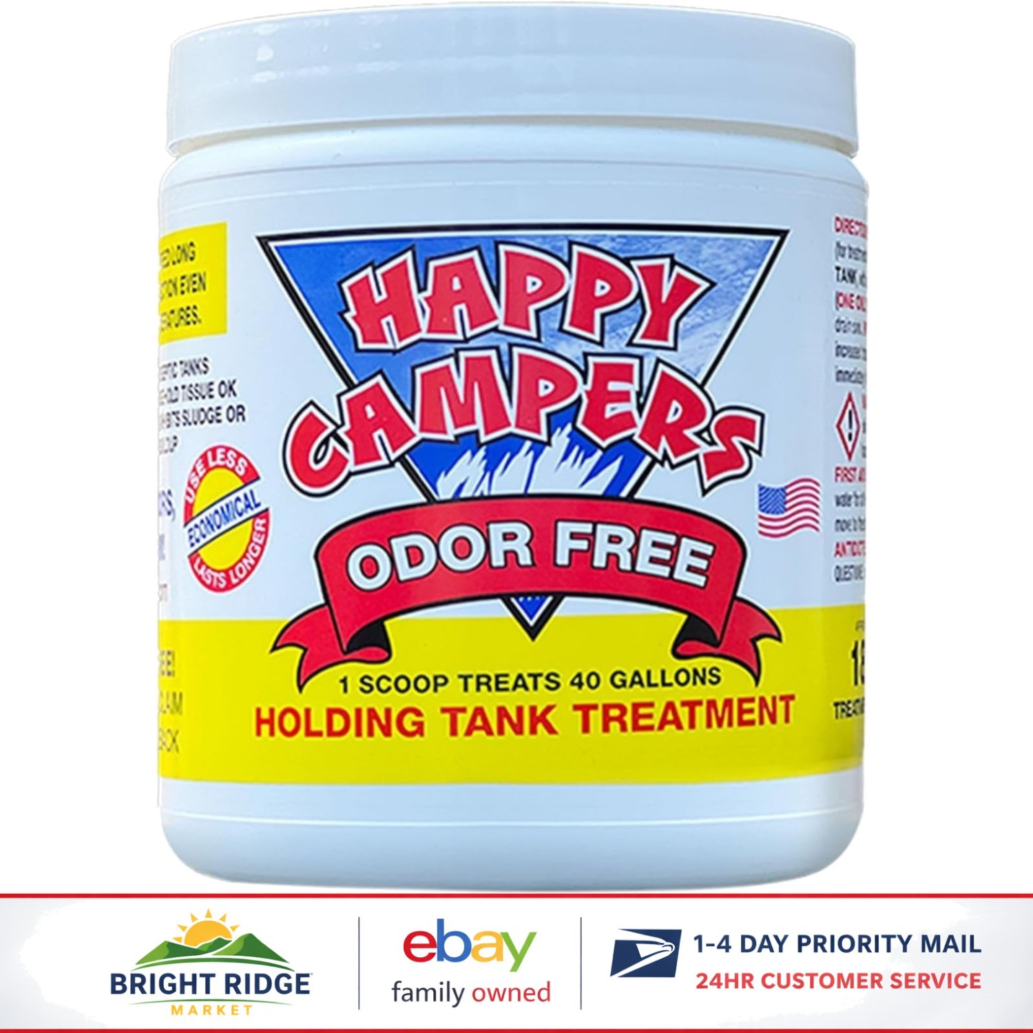 Odor Eliminating Treatment for RV Tanks – 18 Treatments for Cleaner Bathrooms