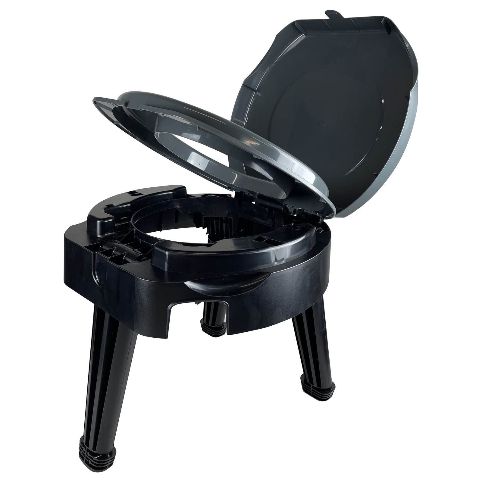 Folding Portable Camp Toilet with 1 gal Capacity for Outdoor Activities