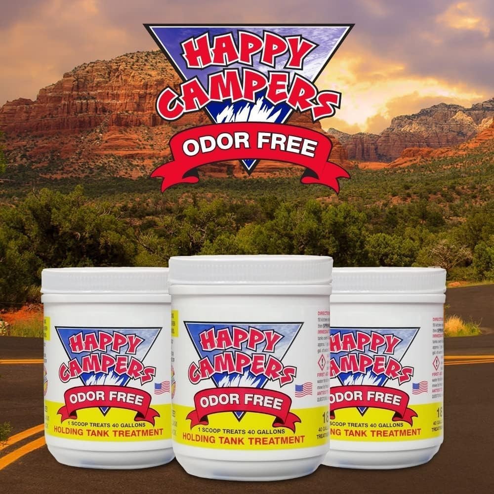 RV Toilet Treatment – Long-Lasting Odor Control & Clog Prevention, 18 Treatments
