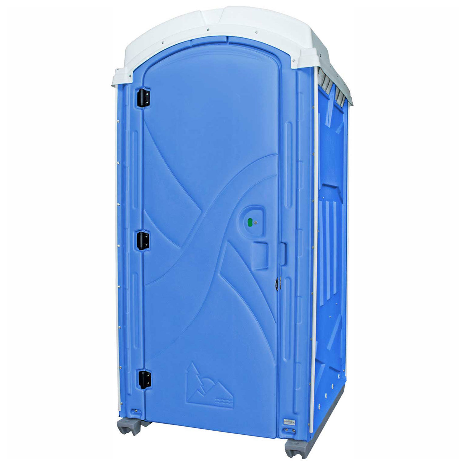 PolyPortables PPAX-03 Axxis Portable Restroom Blue 47″L x 43″W x 92″H