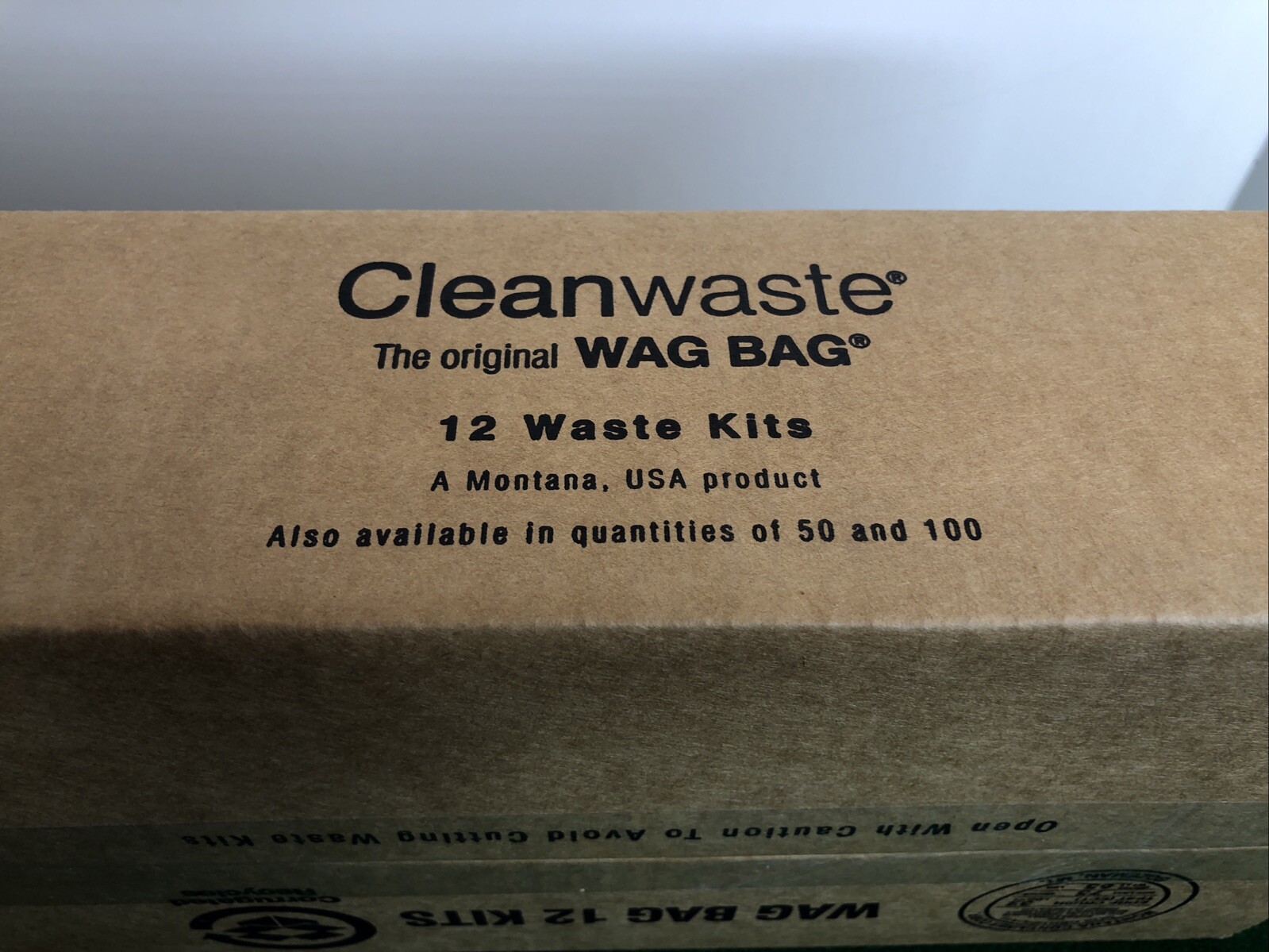 NEW-Cleanwaste – GO Anywhere Toilet Kit – 12 Pack (Waste Bag/Poo Powder)