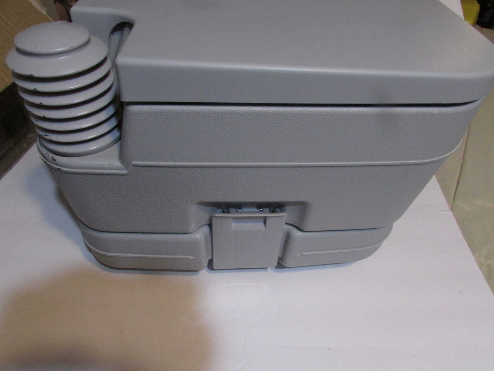 Sandinrayli RV Portable Toilet Light Gray TY91Y0181 Up to 440 lbs Compact Design