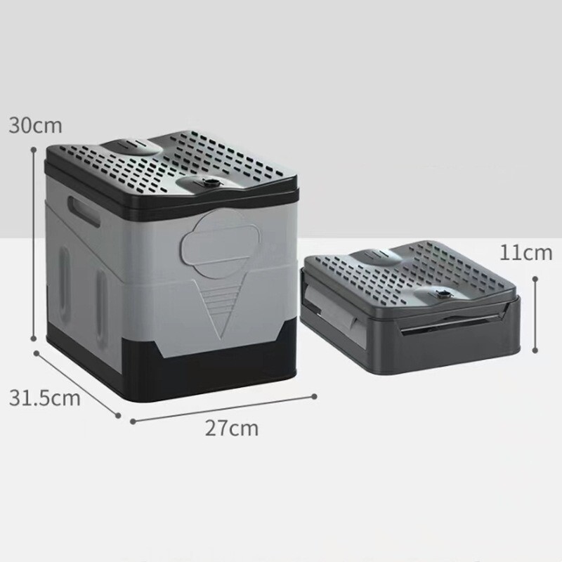 20L Portable Folding Toilet Seat For Camping Toilet Travel Hiking Outdoor Potty