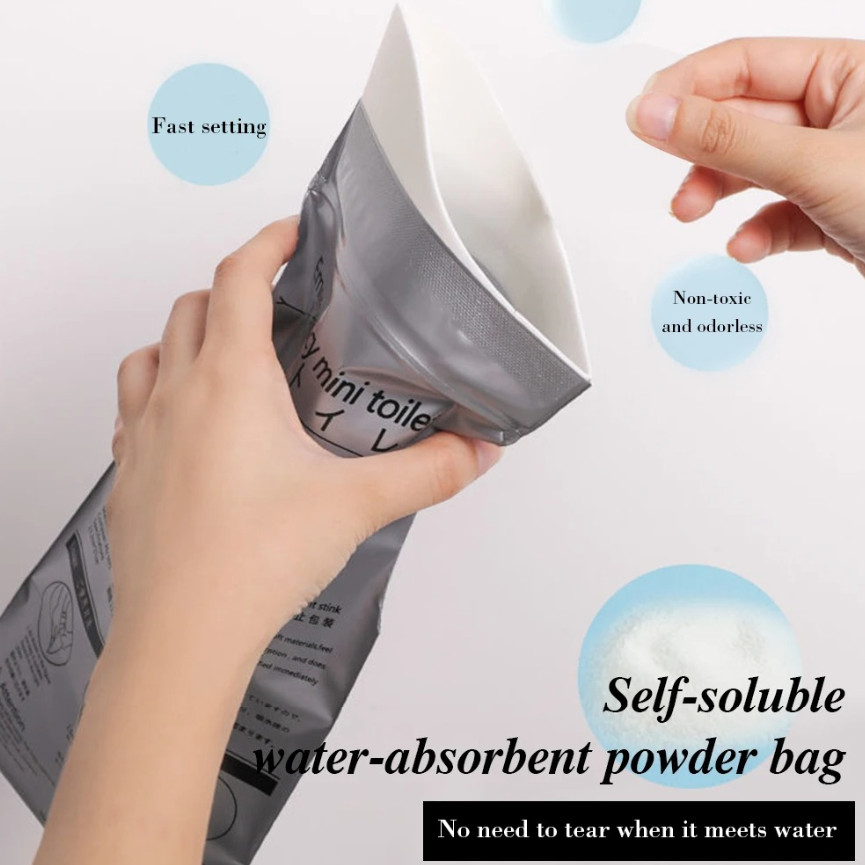 15pcs Outdoor Emergency Urine Bags Disposable Travel Portable Pee Bags – NEW
