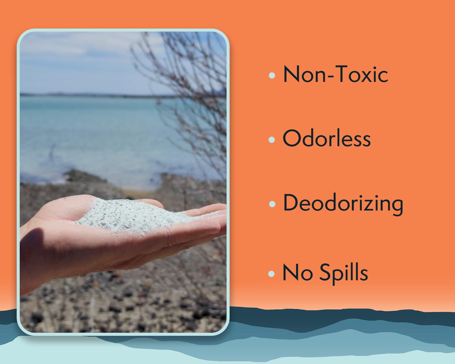 Cleanwaste Mini Poo Powder Waste Treatment-55 Use (D556POW)
