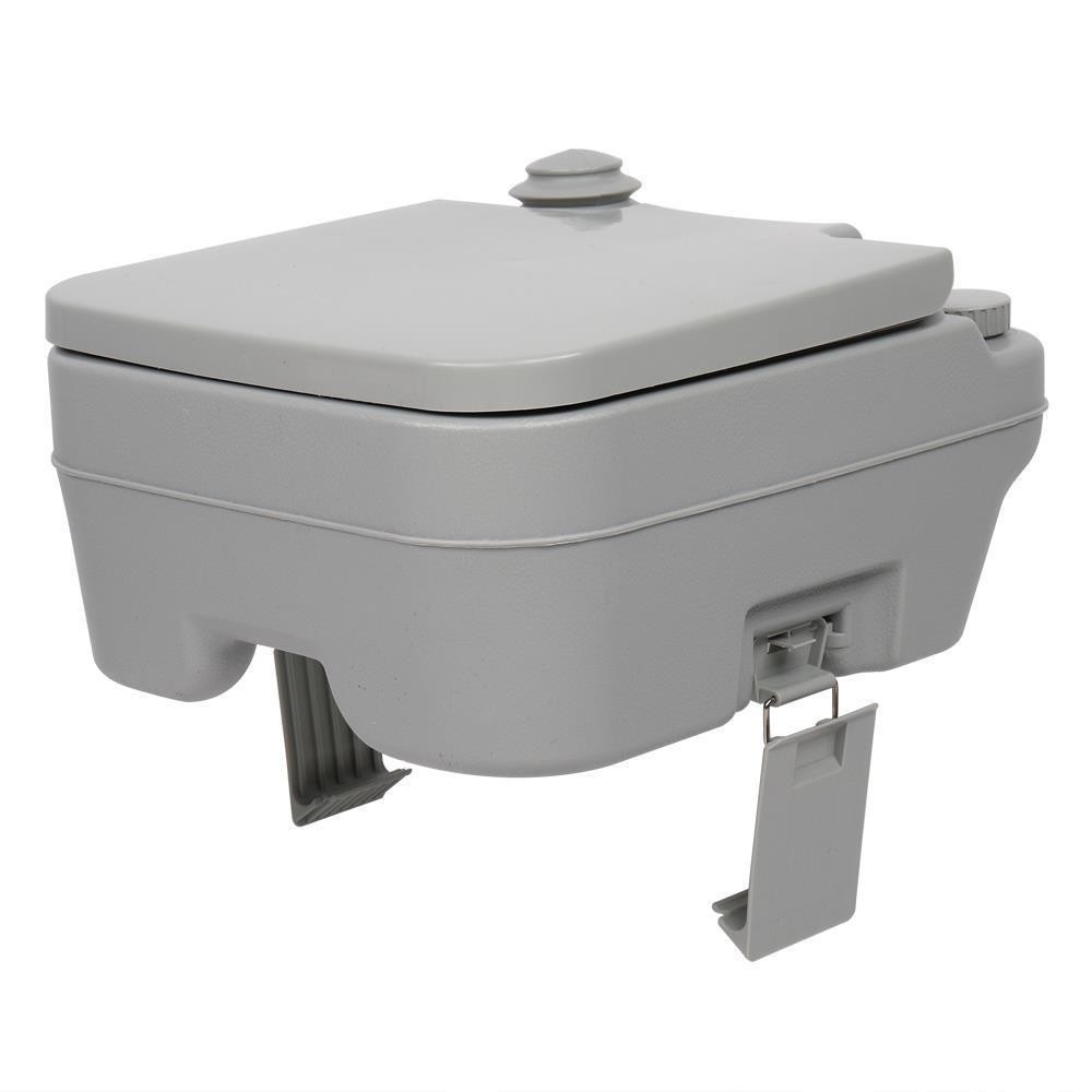 2.8 Gallon Portable Camping Toilet Flush Porta Vehicle Boat Toilet Potty