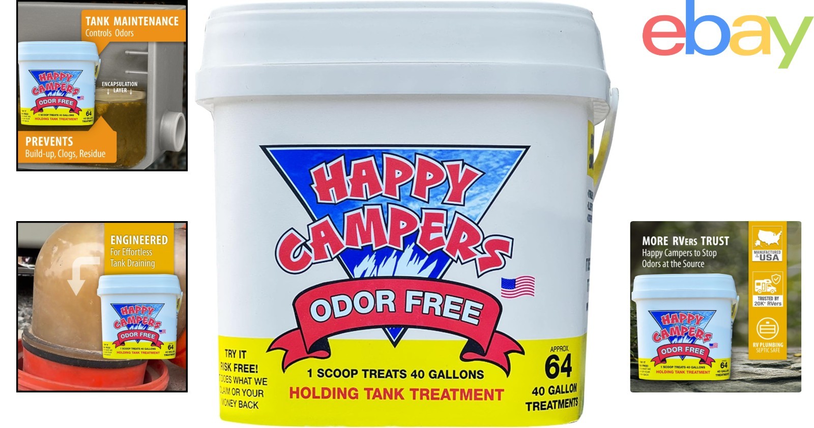 Powerful RV Toilet Treatment for Odor Control & Long-Lasting Tank Maintenance