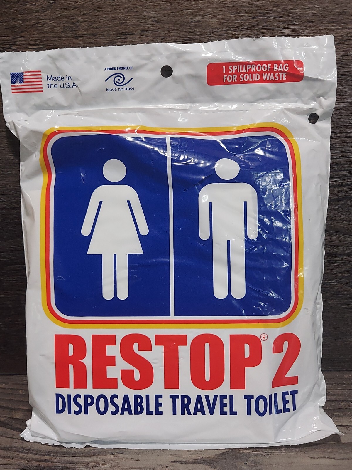 RESTOP 2 – Portable Toilet Solid (Poop) Leak Proof Waste Bag