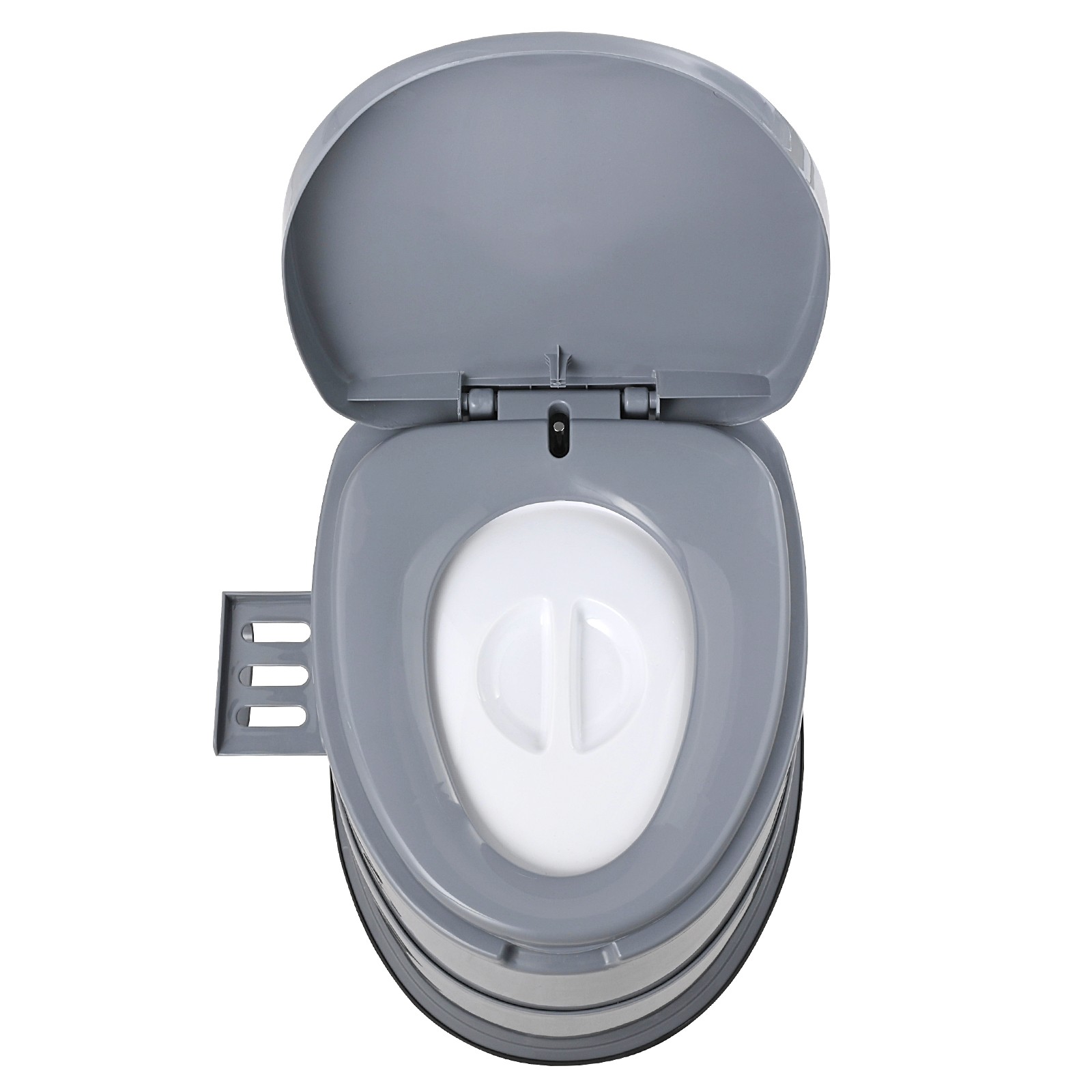 VEVOR Portable Camping Toilet Inner Bucket with Lid Phone Shelf and Paper Holder