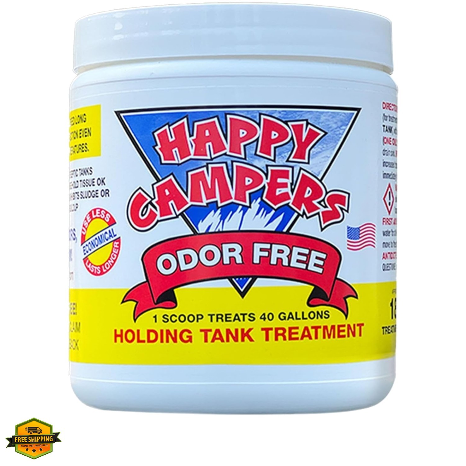 RV Toilet Treatment – Powerful Odor Control, Long-Lasting RV Tank Treatment -…