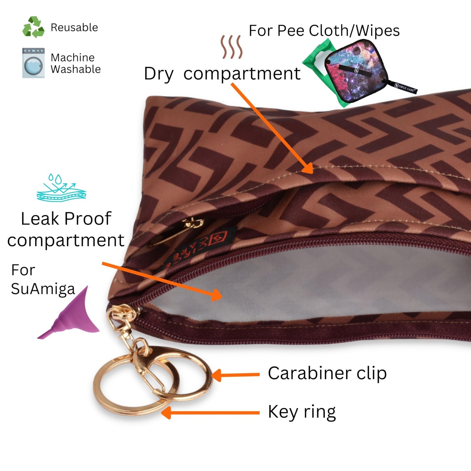 Portable Female Urination Device – Collapsible Urinal for Women, Travel & Outdoo